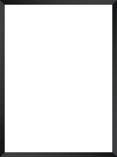 Black frame with a white center
